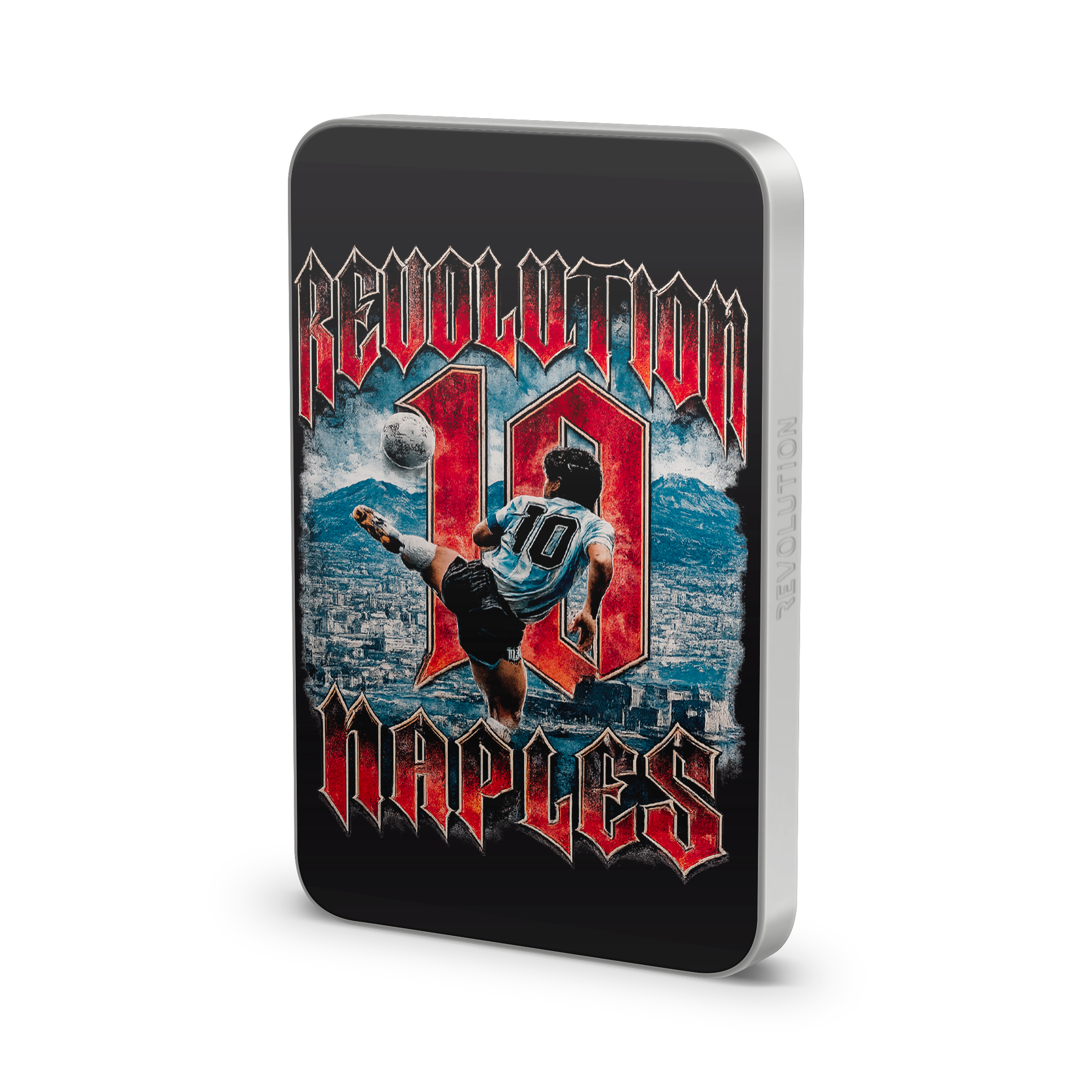 POWER BANK SILVER  NAPLES REVOLUTION