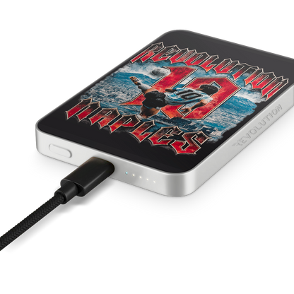 POWER BANK SILVER  NAPLES REVOLUTION