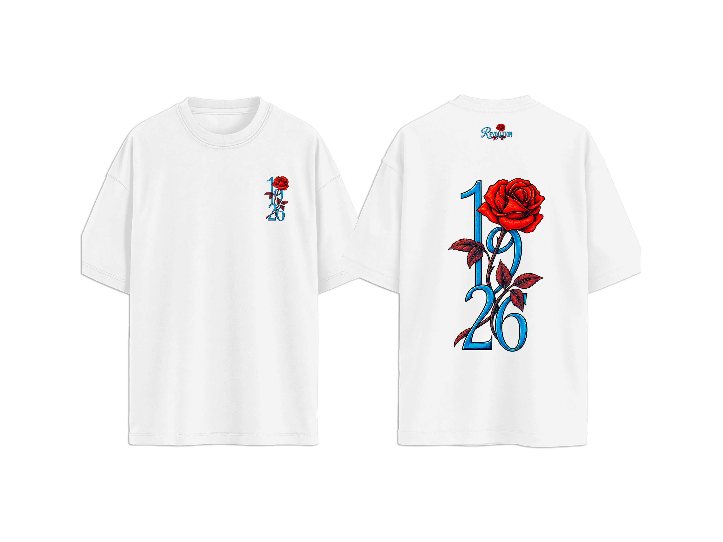 T-SHIRT REGULAR  1926 ROSA ROSSA
