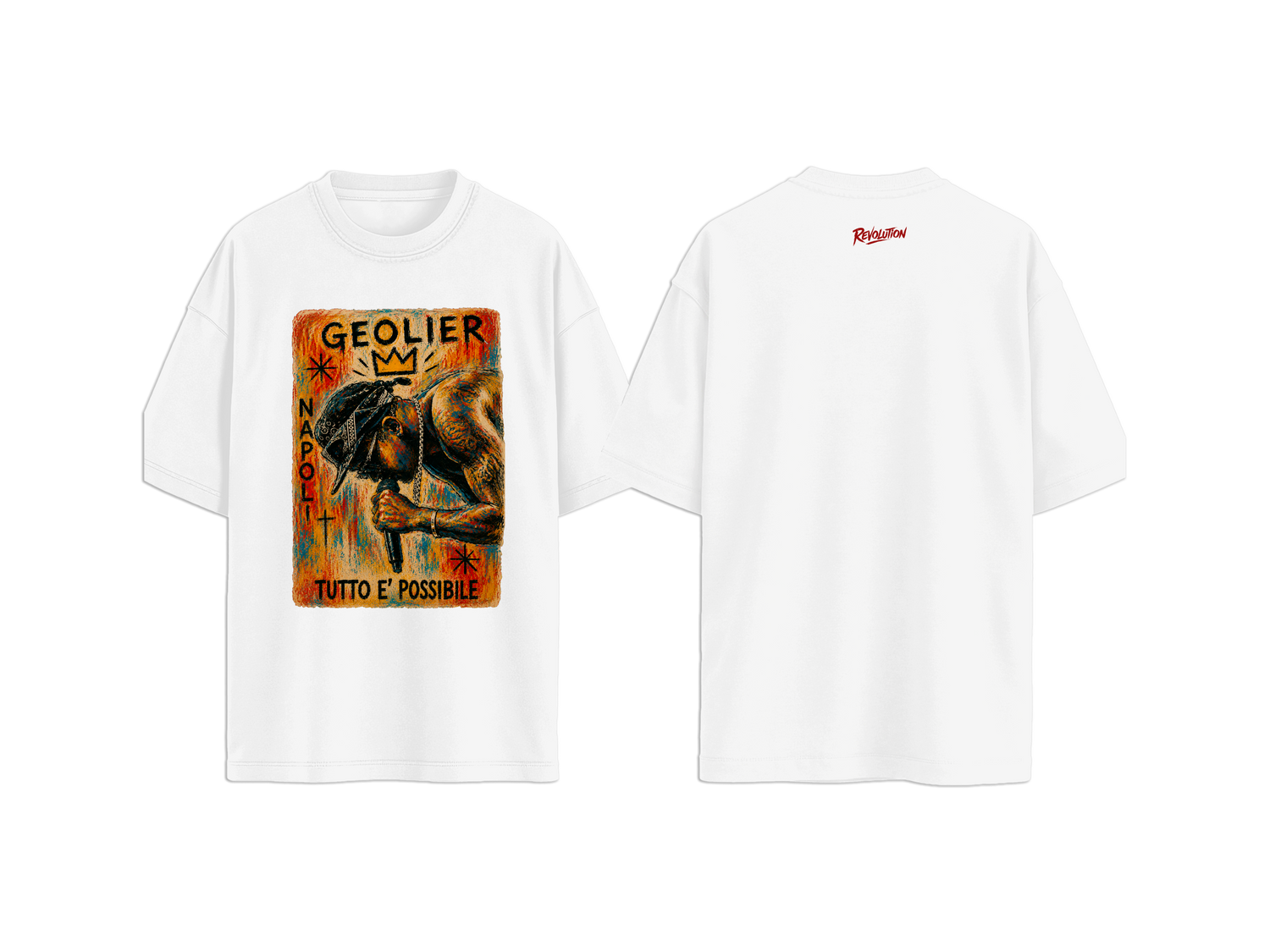 T-SHIRT REGULAR  GEOLIER ART