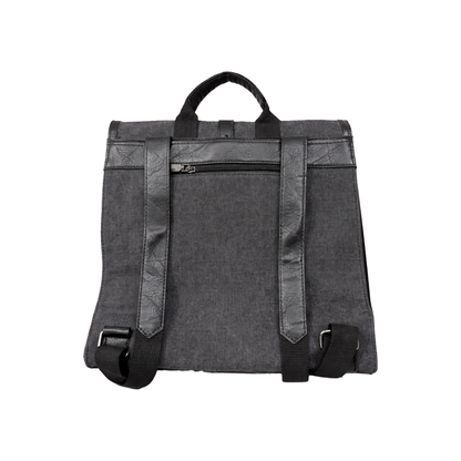 ZAINO  JEANS NERO FULL PATCH