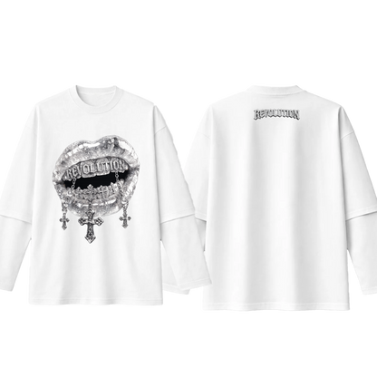 LONGSLEEV  BOCCA CRISTAL  REVOLUTION