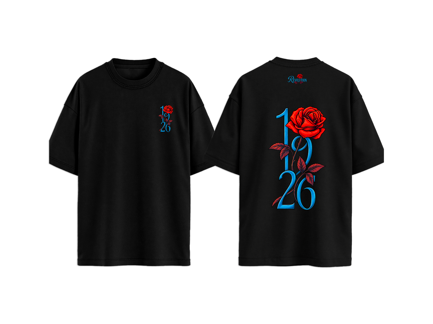 T-SHIRT REGULAR  1926 ROSA ROSSA