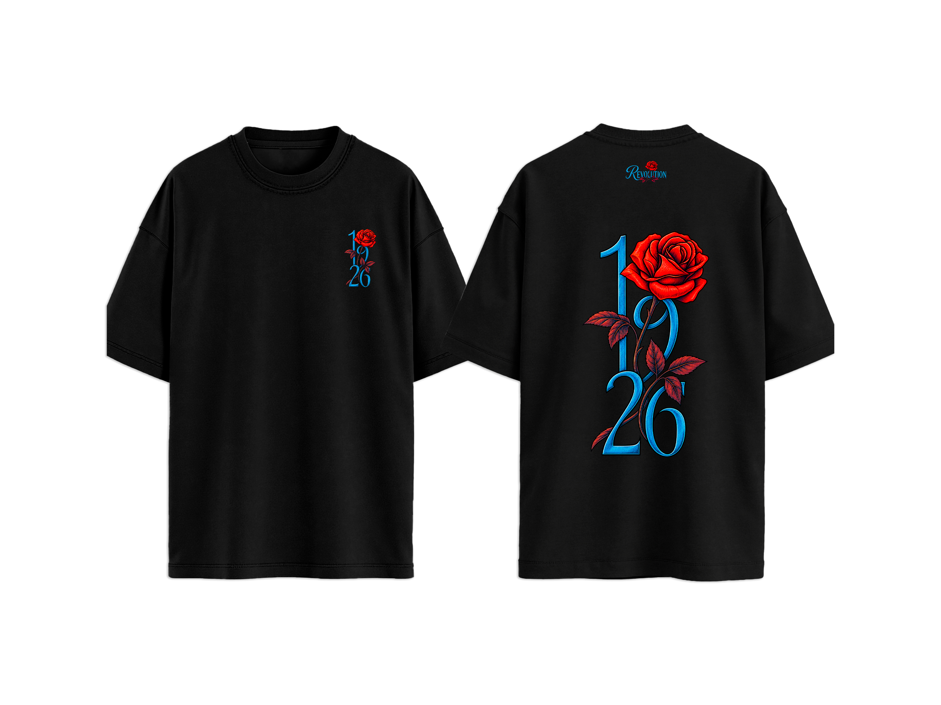 T-SHIRT REGULAR  1926 ROSA ROSSA