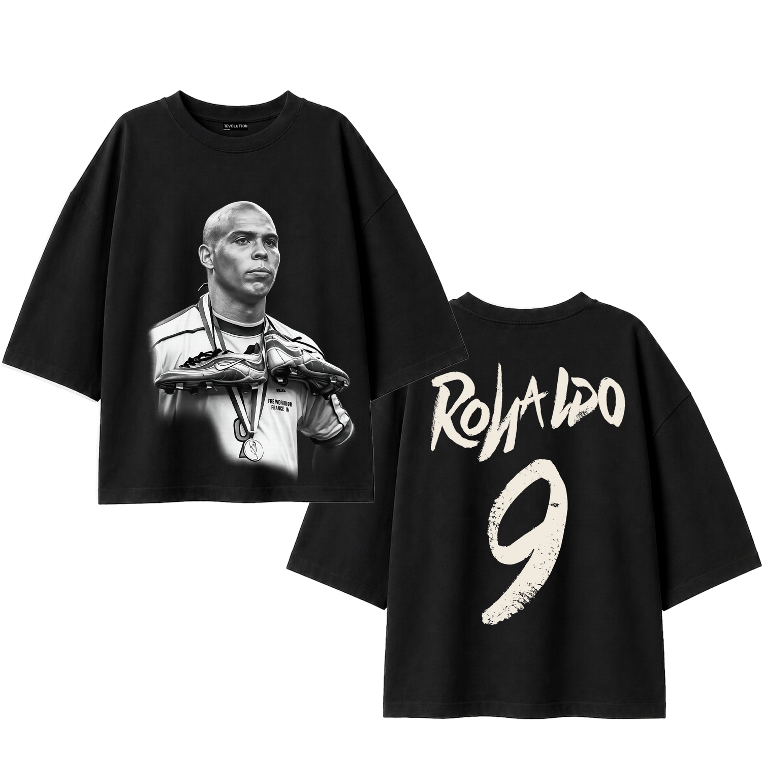 T-SHIRT SUPER OVER SIZE REVOLUTION RONALDO 9