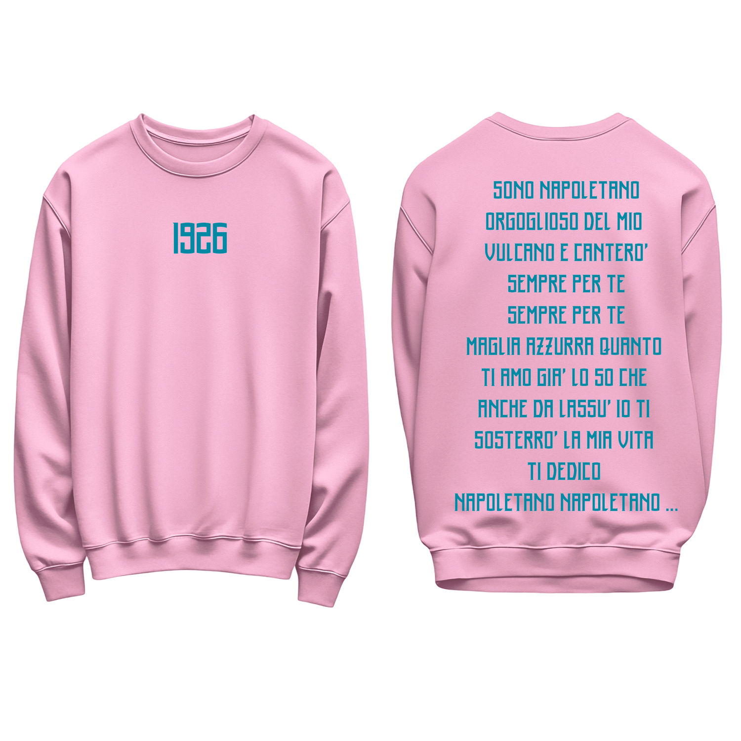 FELPA REGOLARE SONO NAPOLETANO