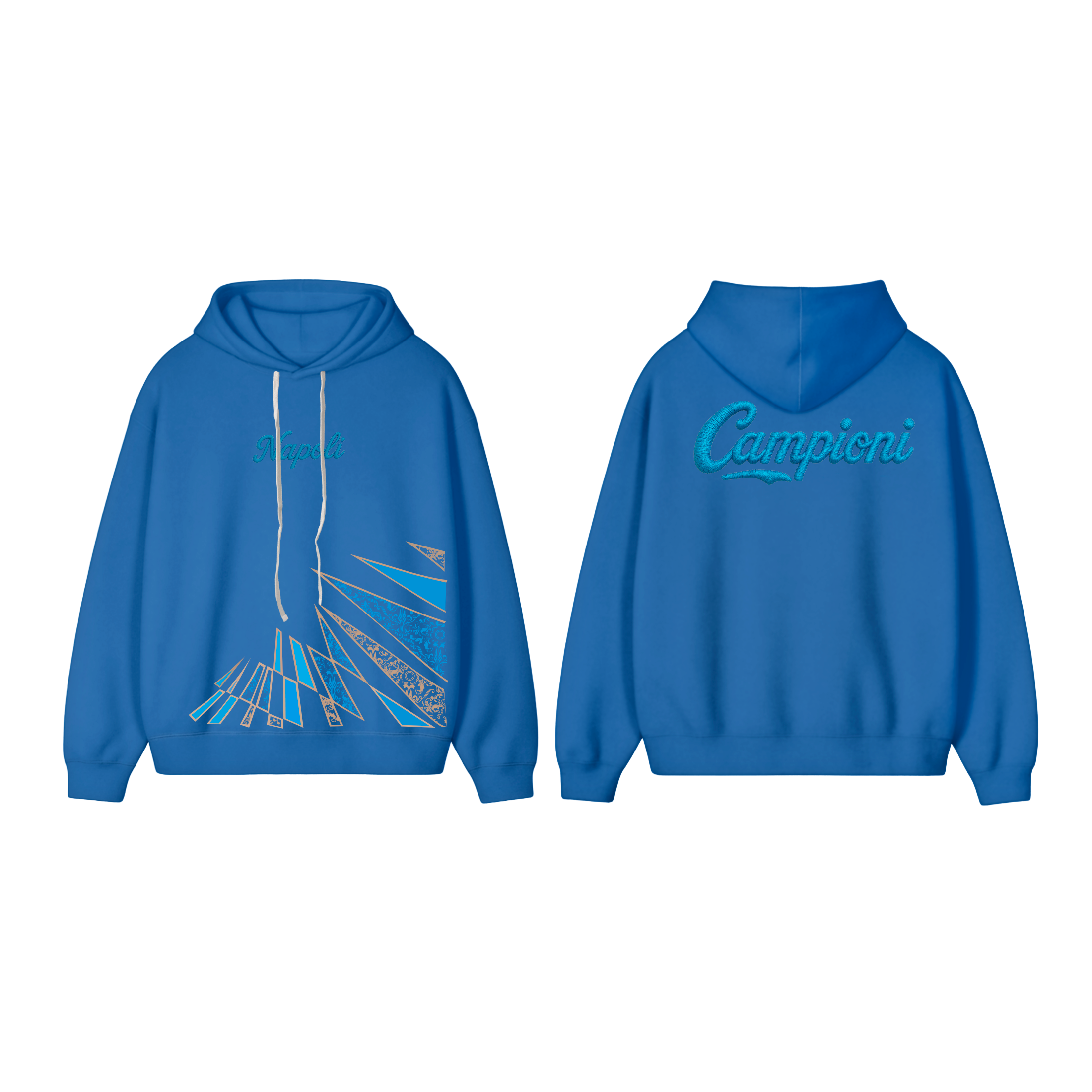 FELPA CROPPED OVERSIZE NAPOLI 90
