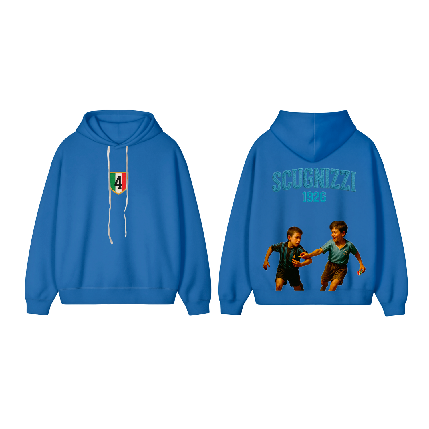 FELPA CROPPED OVERSIZE SCUGNIZZI BAMBINO