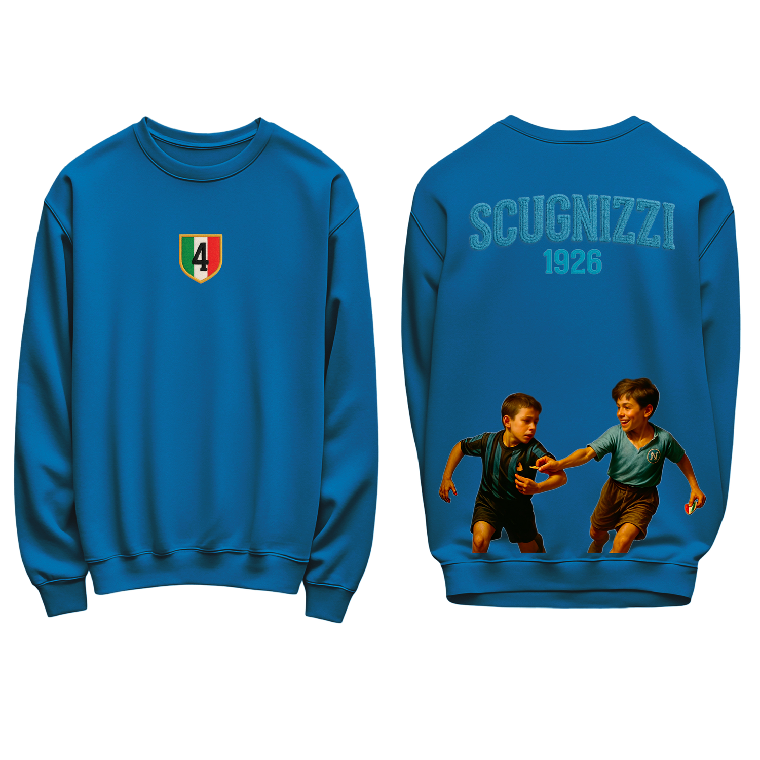 FELPA REGOLARE SCUGNIZZI BAMBINI