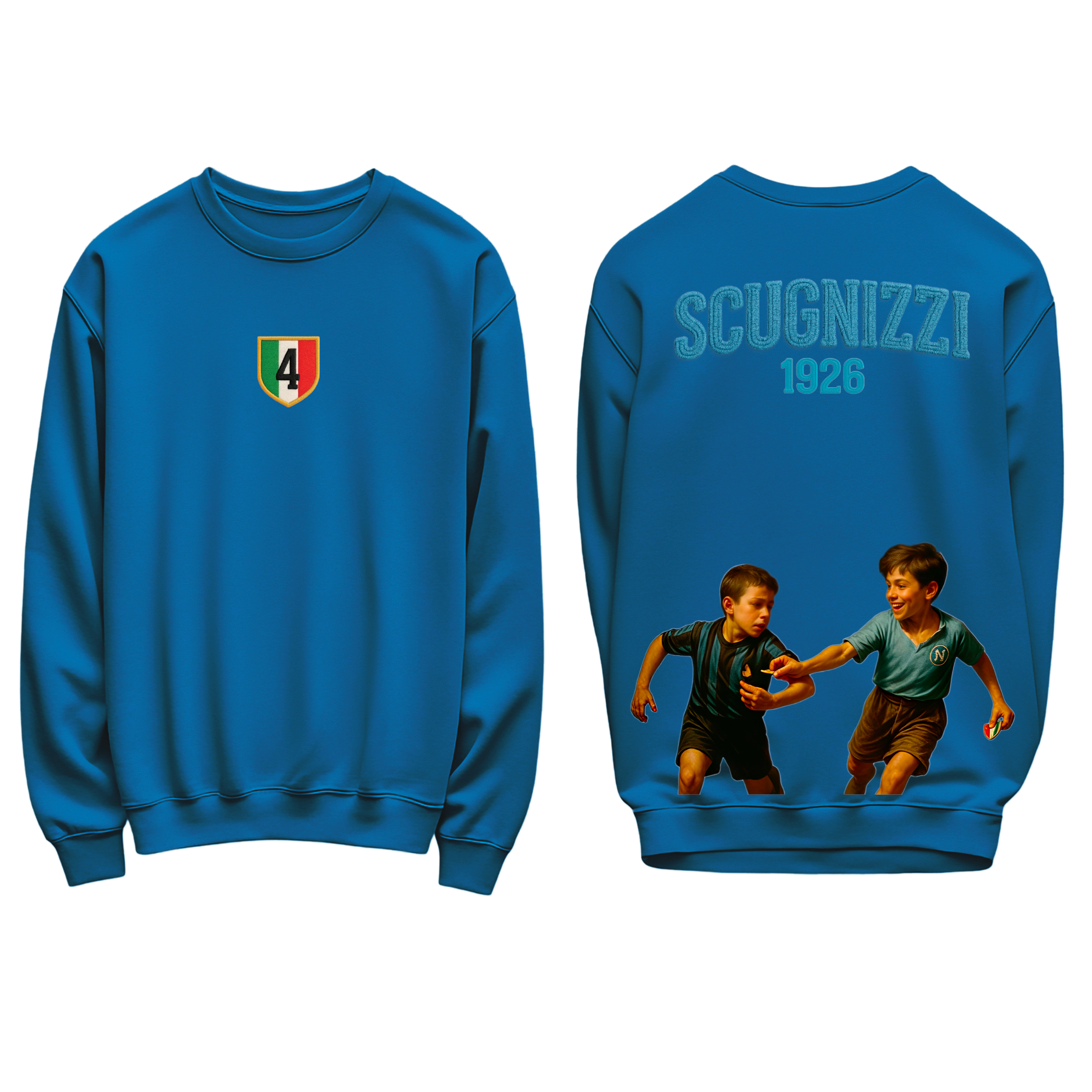 FELPA REGOLARE SCUGNIZZI BAMBINI