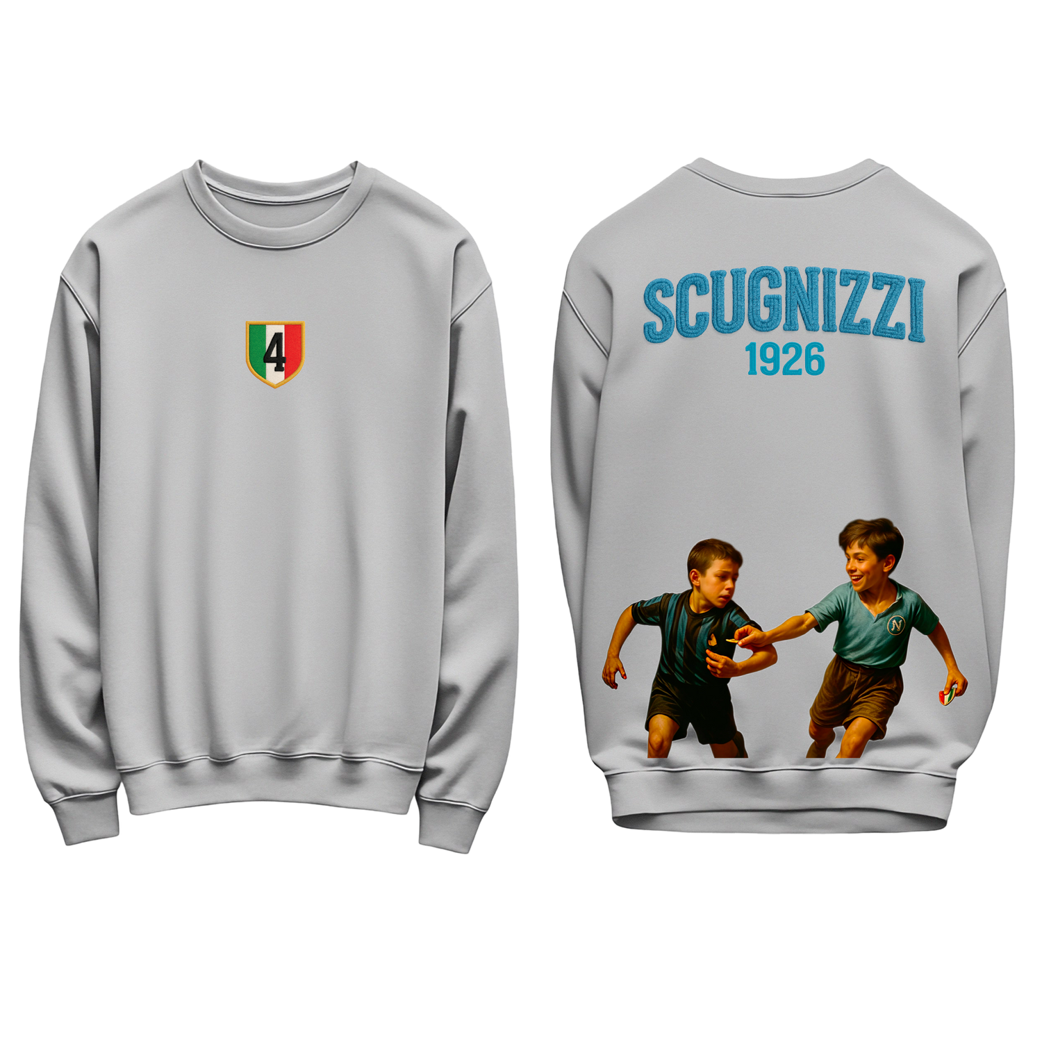 FELPA REGOLARE SCUGNIZZI BAMBINI