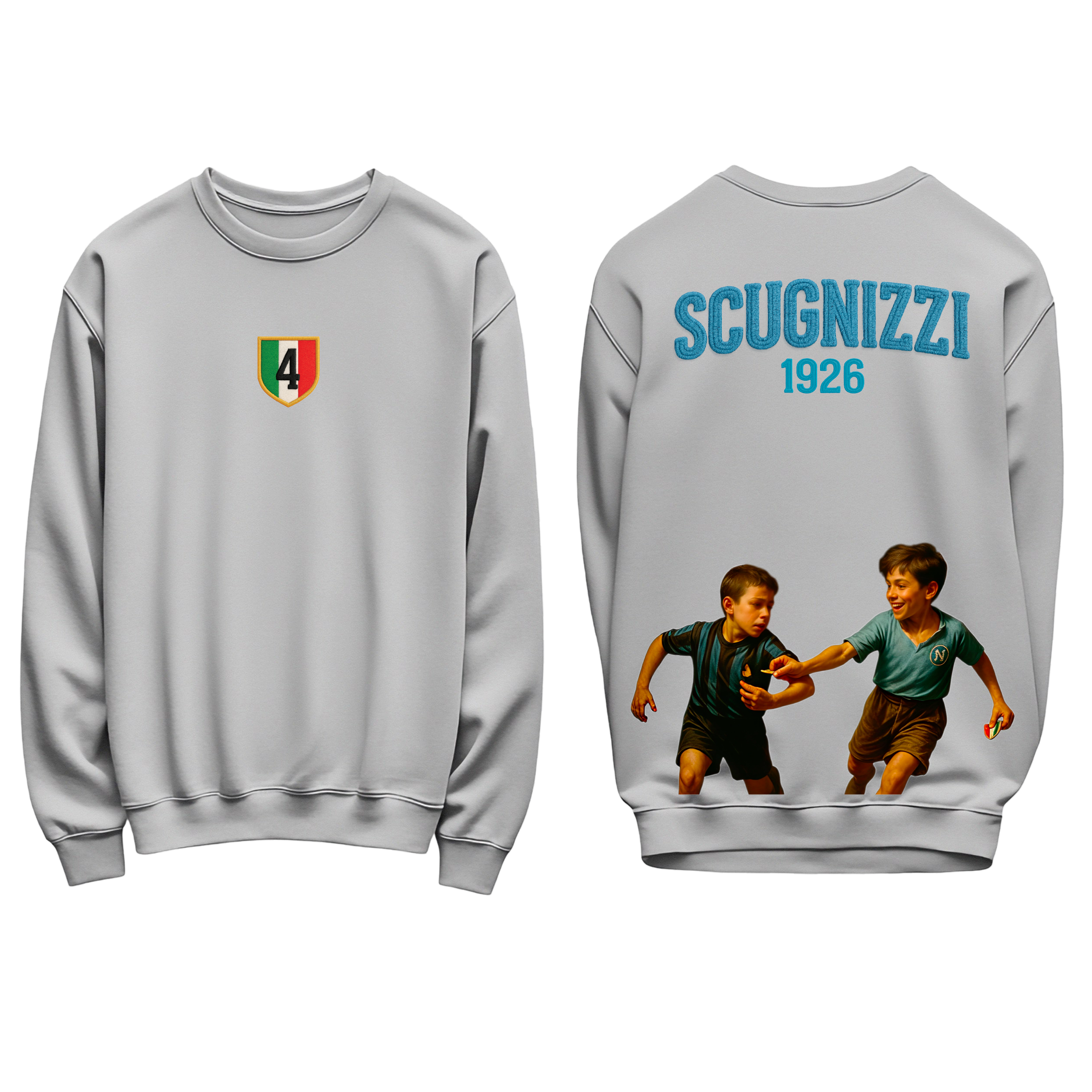 FELPA REGOLARE SCUGNIZZI BAMBINI