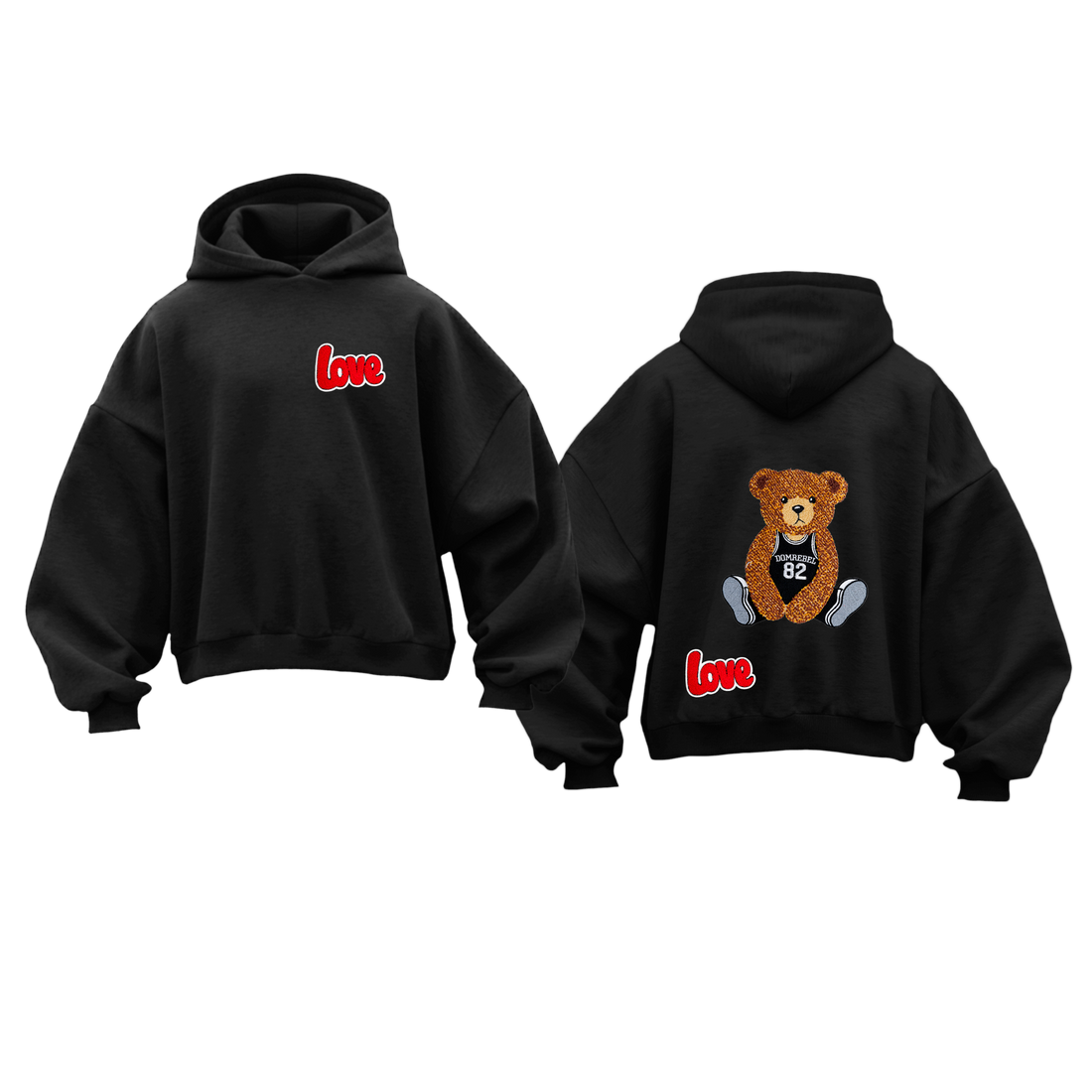 FELPA CORTA LIMITED EDITION  PATCH TADDY LOVE