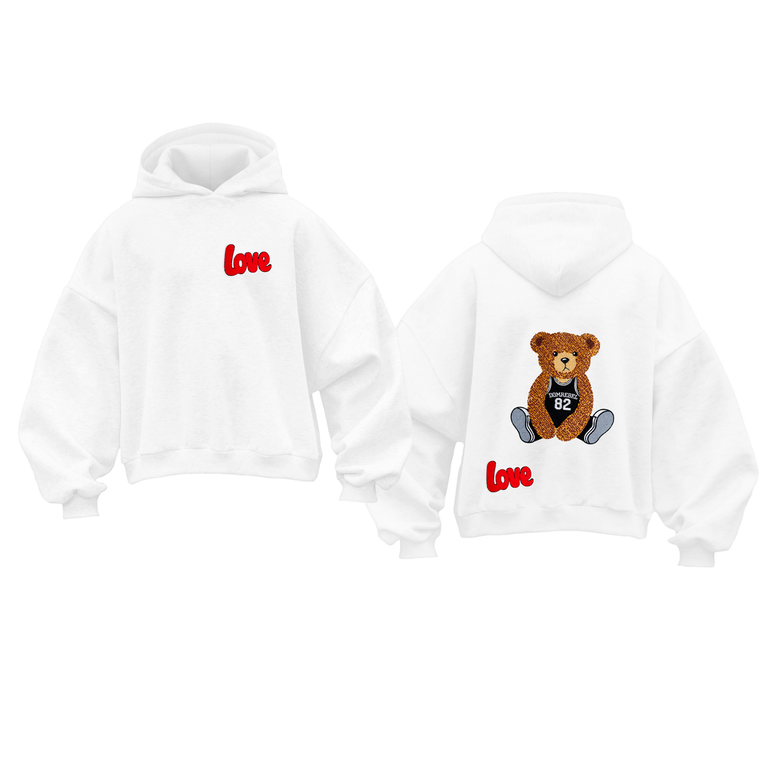 FELPA CORTA LIMITED EDITION  PATCH TADDY LOVE