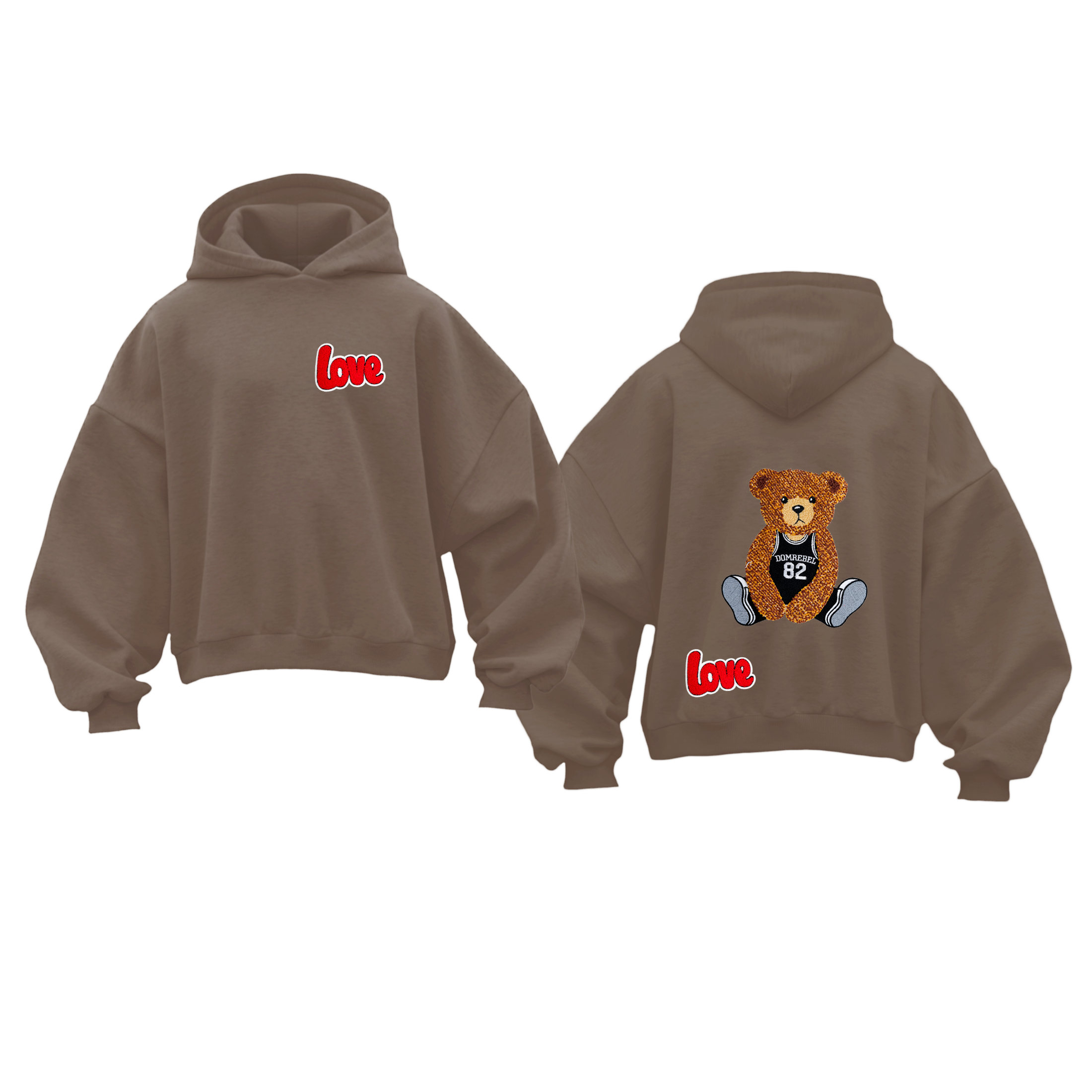 FELPA CORTA LIMITED EDITION  PATCH TADDY LOVE