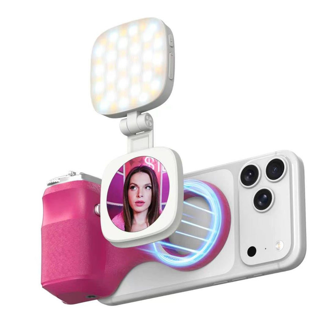 CAMERA GRIP+LUCE ROSA