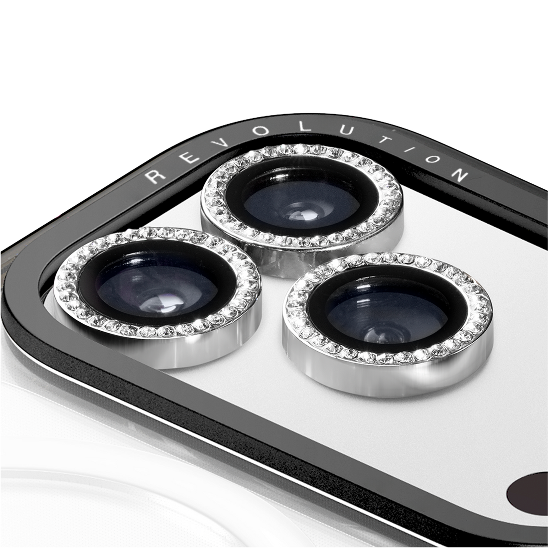 COPRI FOTOCAMERA GLITTER SILVER