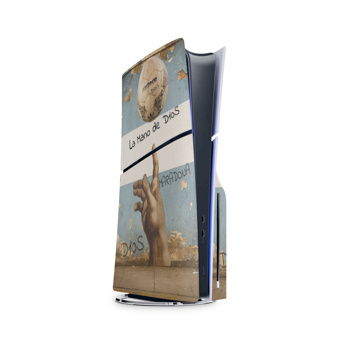 SKIN PLAYSTATION LA MANO DE D10S