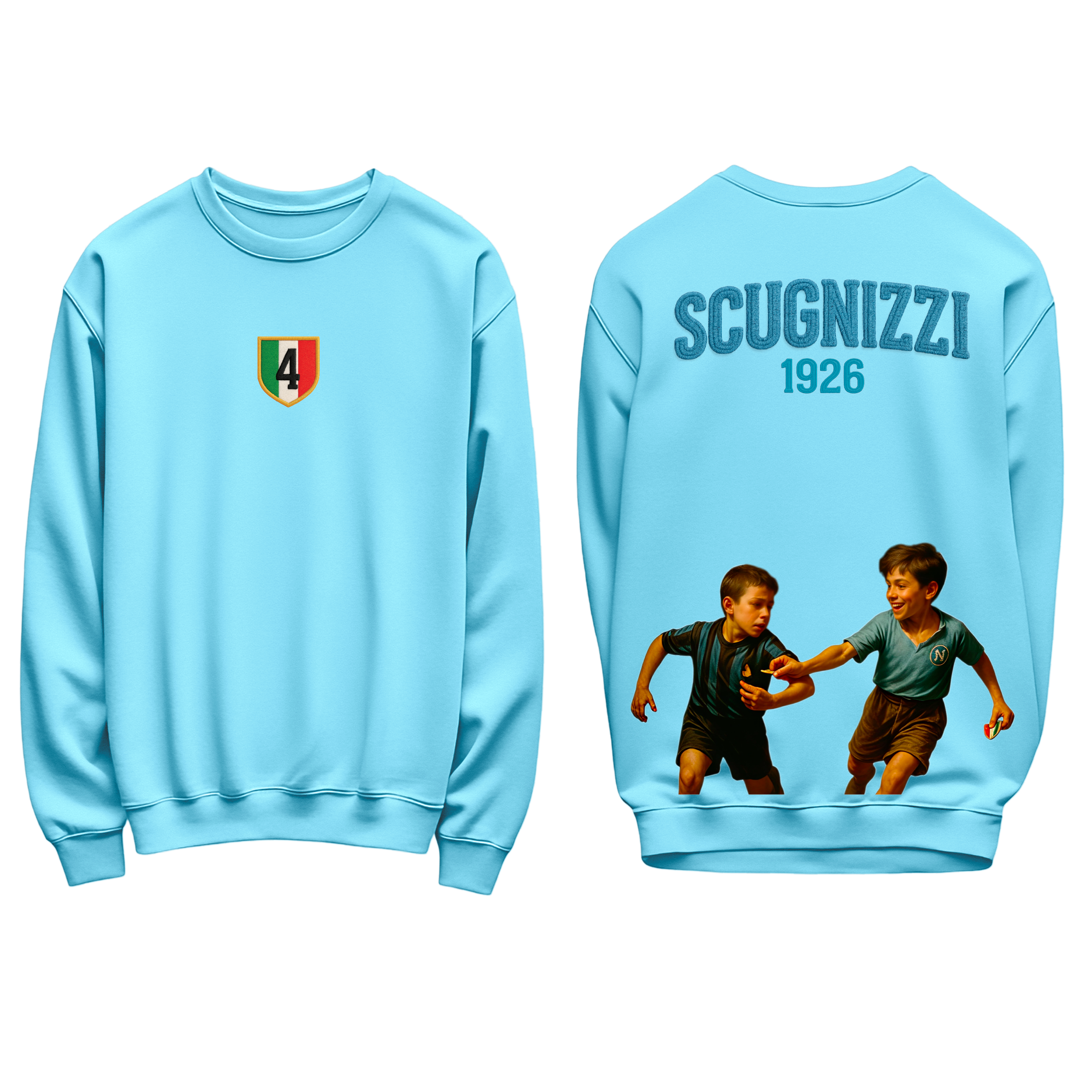 FELPA REGOLARE SCUGNIZZI BAMBINI