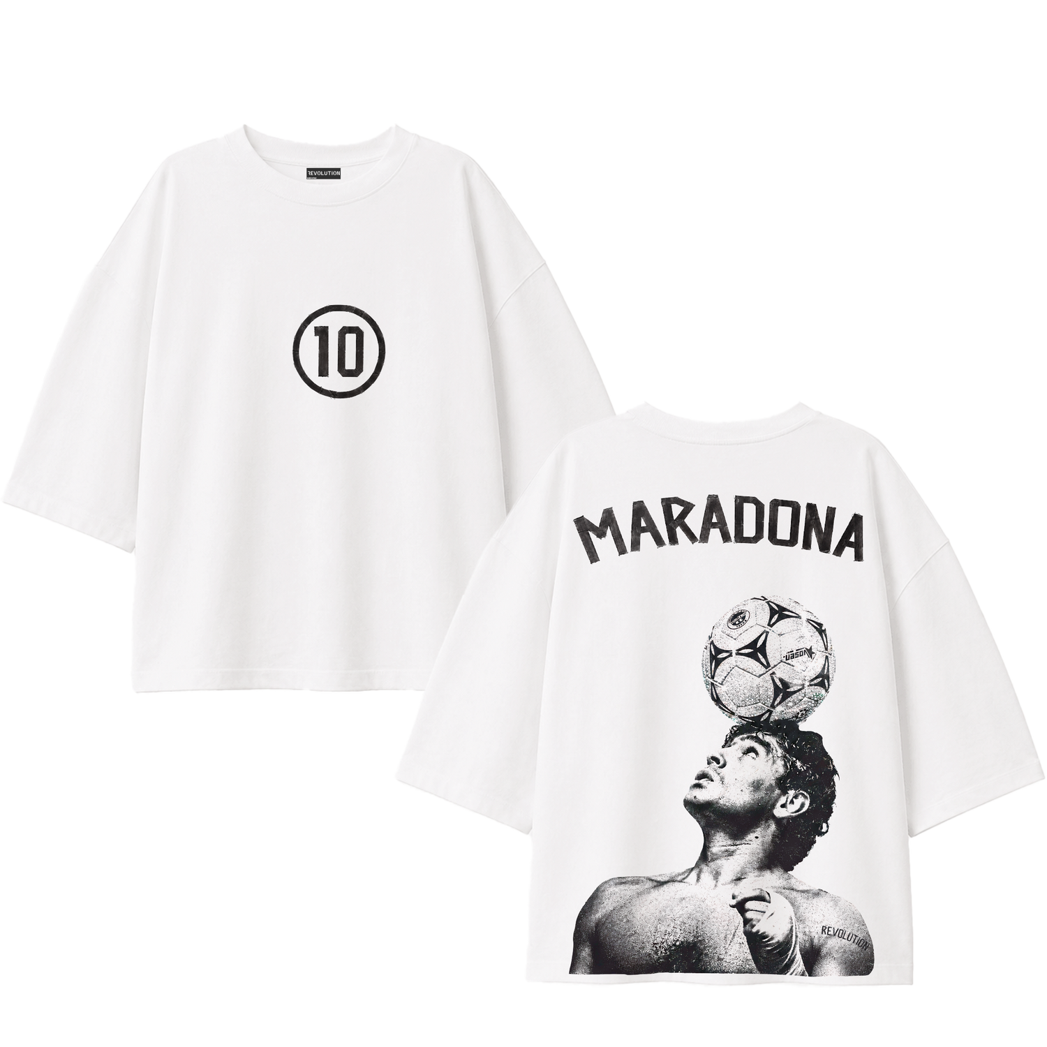 T-SHIRT SUPER OVER SIZE REVOLUTION  TOTAL 90 DIEGO